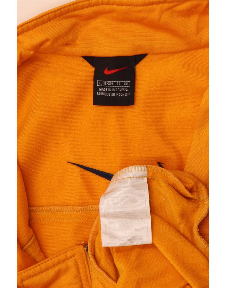Nike Chaqueta de chándal para niño 13-14 años XL Amarillo Poliéster