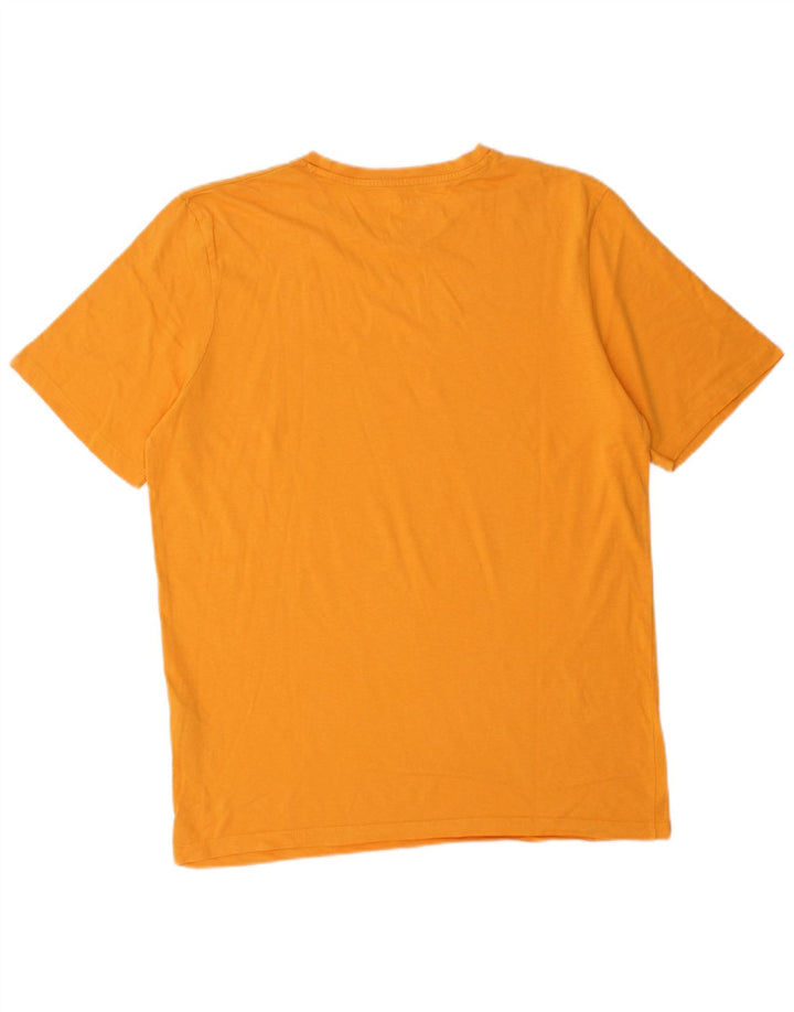Jack & Jones - Camiseta gráfica para hombre, color naranja medio, algodón