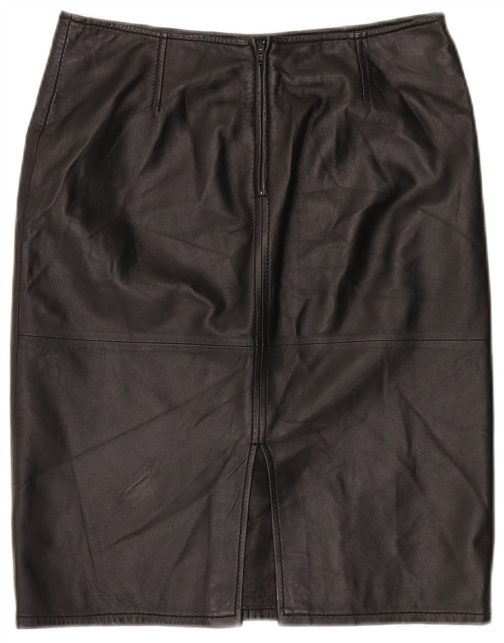 CONBIPEL Falda de cuero Niama para mujer IT 42 Medium W32 Cuero negro