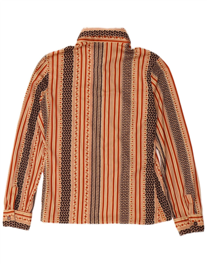 Camisa VINTAGE Mujer IT 50 XL Beige Rayas