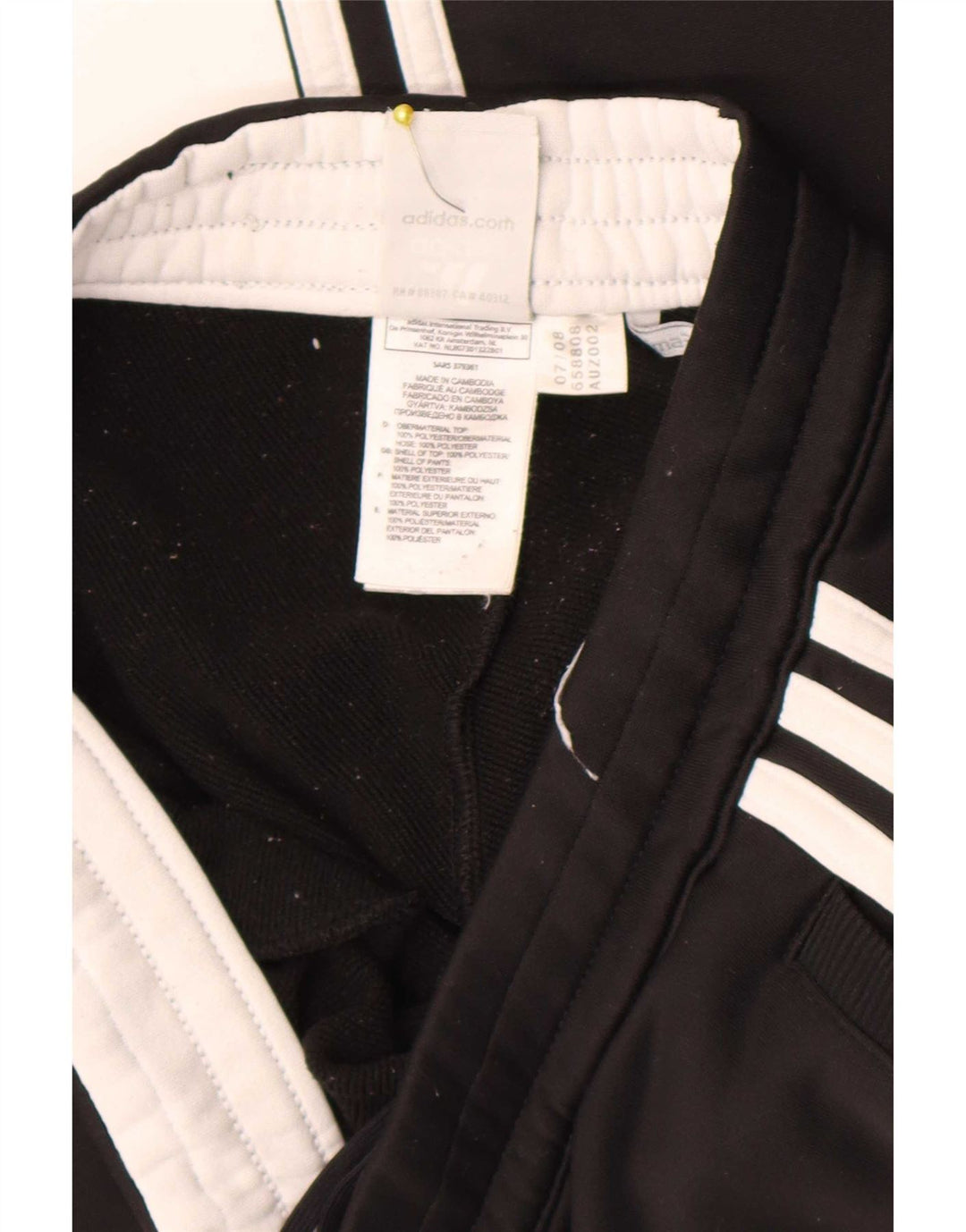 Adidas Clima 365 Pantalones de Chándal para Mujer UK 8 Small Negro Poliéster