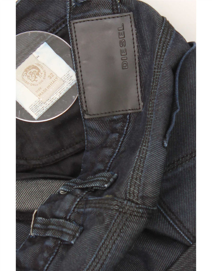 Diesel Vaqueros ajustados para hombre W32 L33 Algodón azul marino
