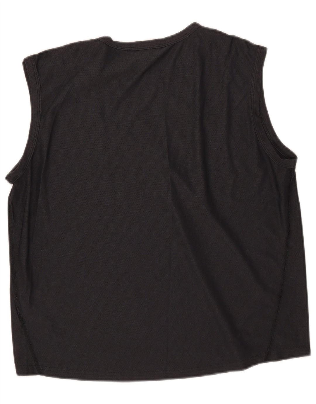 Nike Camiseta sin mangas para hombre UK 39/41 Medium Negro Poliéster