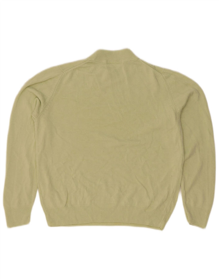 Marks & Spencer - Jersey corto con cuello de tortuga para mujer, talla 40, color verde medio