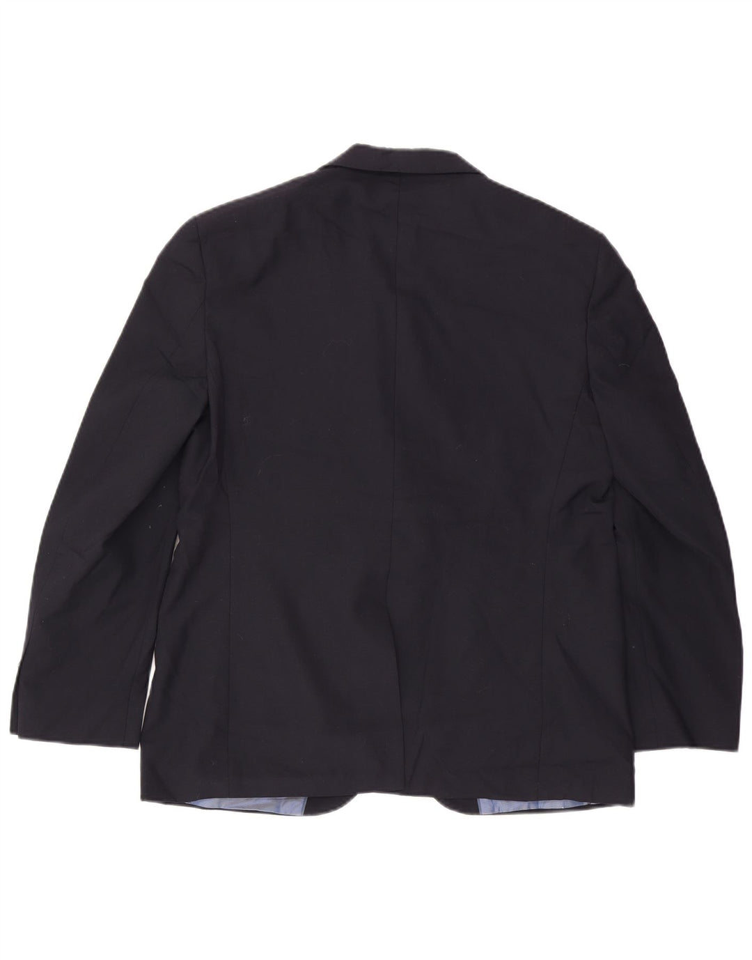 Marks & Spencer Chaqueta tipo blazer de 2 botones para hombre UK 42 Large Lana azul marino