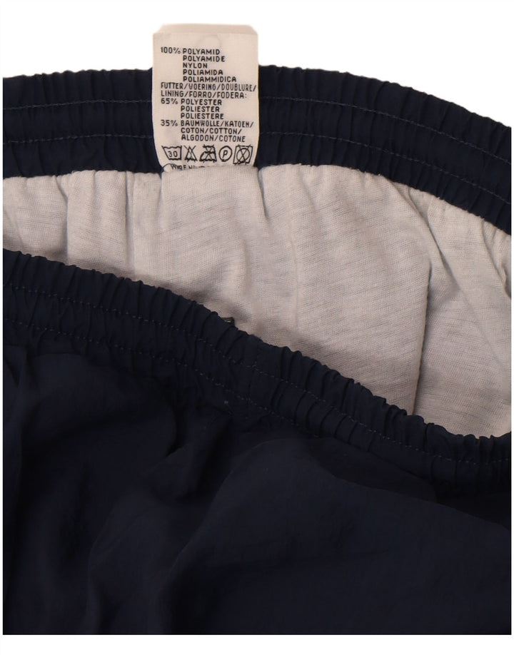 C&A Hombre Pantalones De Chándal Joggers Large Azul Marino Colorblock Poliamida