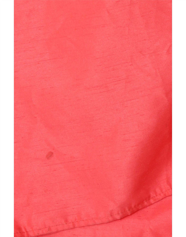 Vintage mujer Maxi vestido Reino Unido 8 pequeño naranja