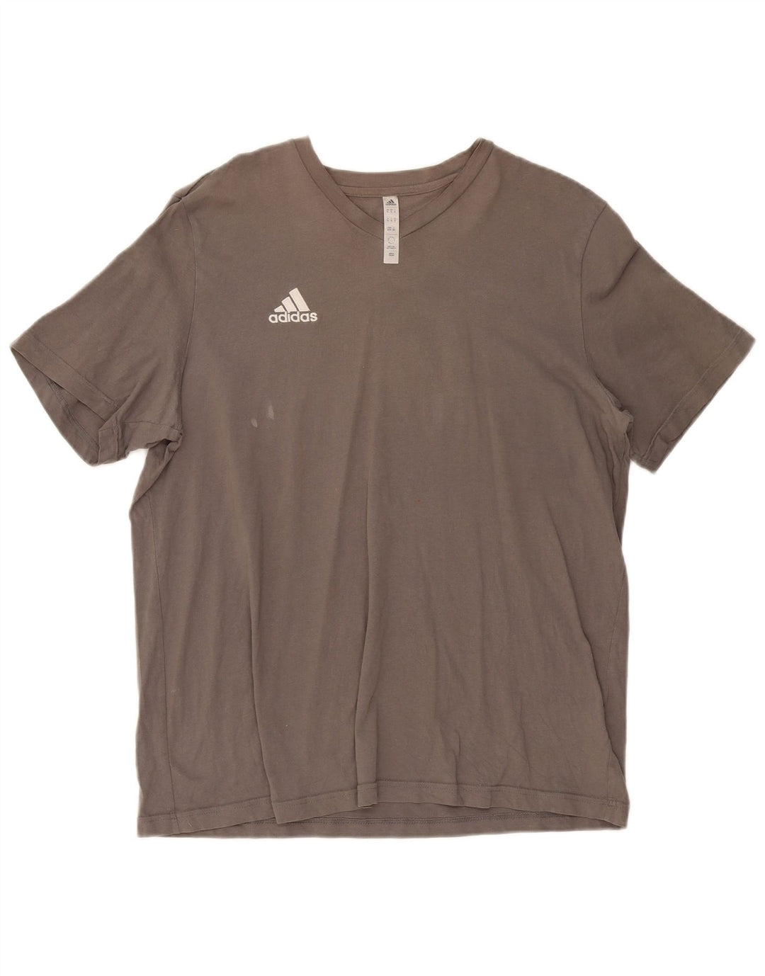 Adidas Camiseta Hombre Top XL Gris Algodón