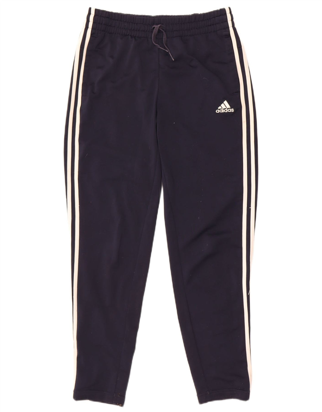 Adidas Pantalones de chándal para mujer UK 8/10 Small Azul marino Poliéster
