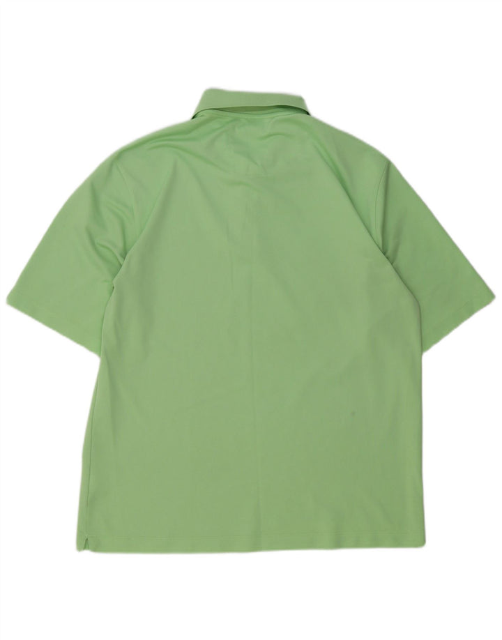Nike Polo para hombre UK 42/44 Grande Verde Poliéster
