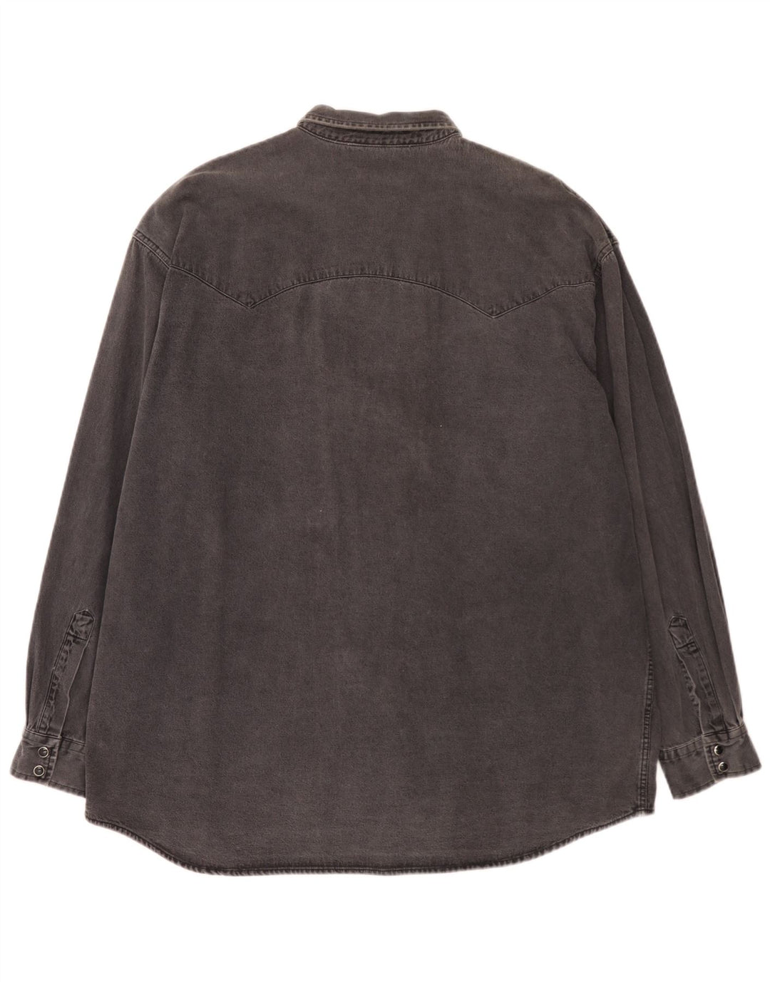 Camisa vaquera Lee Riders para hombre XL Algodón gris