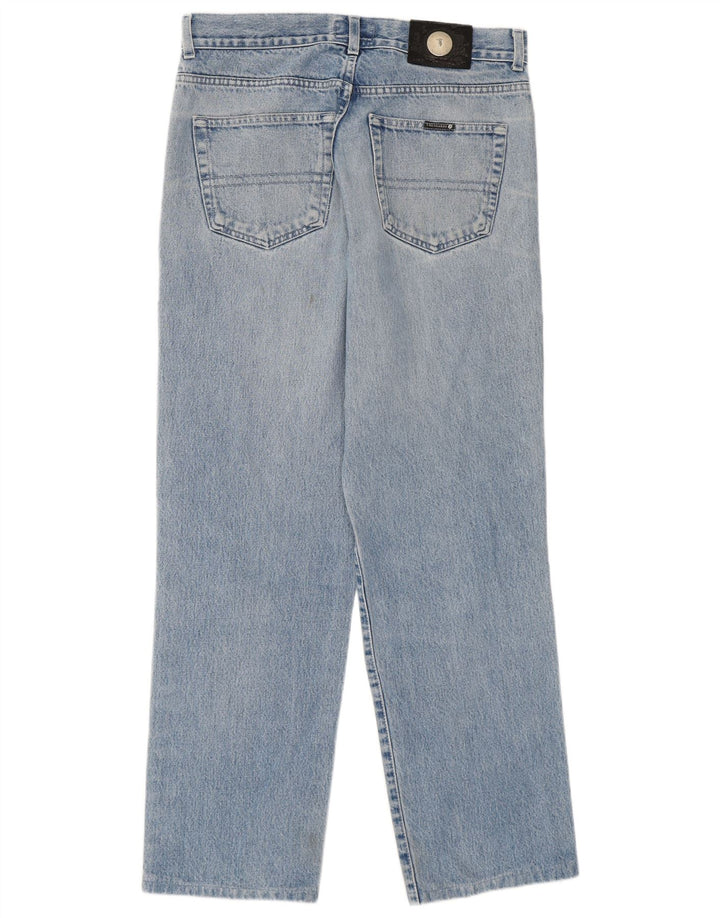 Vaqueros Trussardi Hombre Rectos W33 L29 Azul Algodón