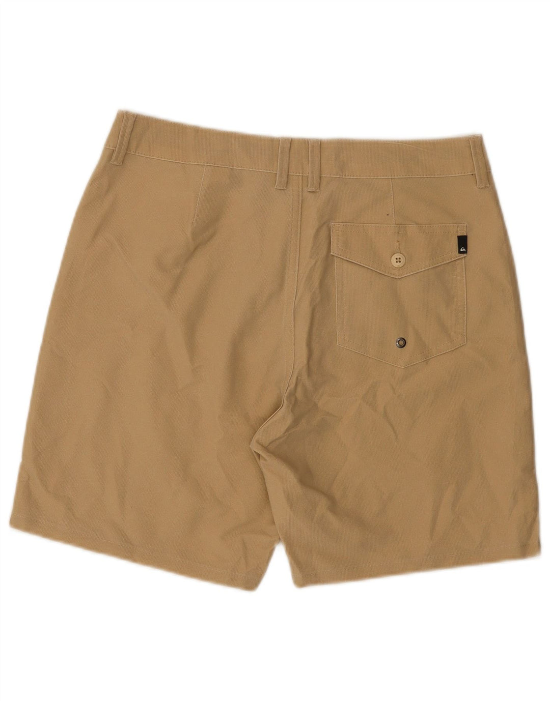 Quiksilver Pantalones cortos casuales anfibios para hombre W30 Poliéster beige medio