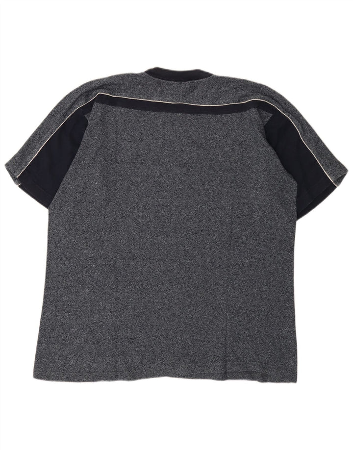 Champion Camiseta Hombre Top XL Azul Marino Moteado
