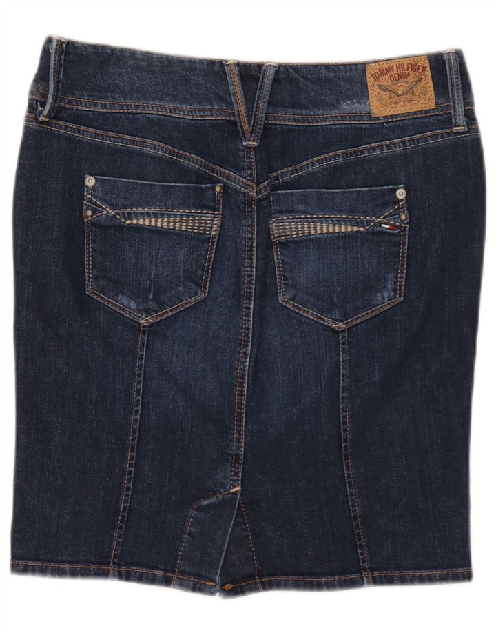 Falda Vaquera Tommy Hilfiger Mujer Pequeña W27 Algodón Azul