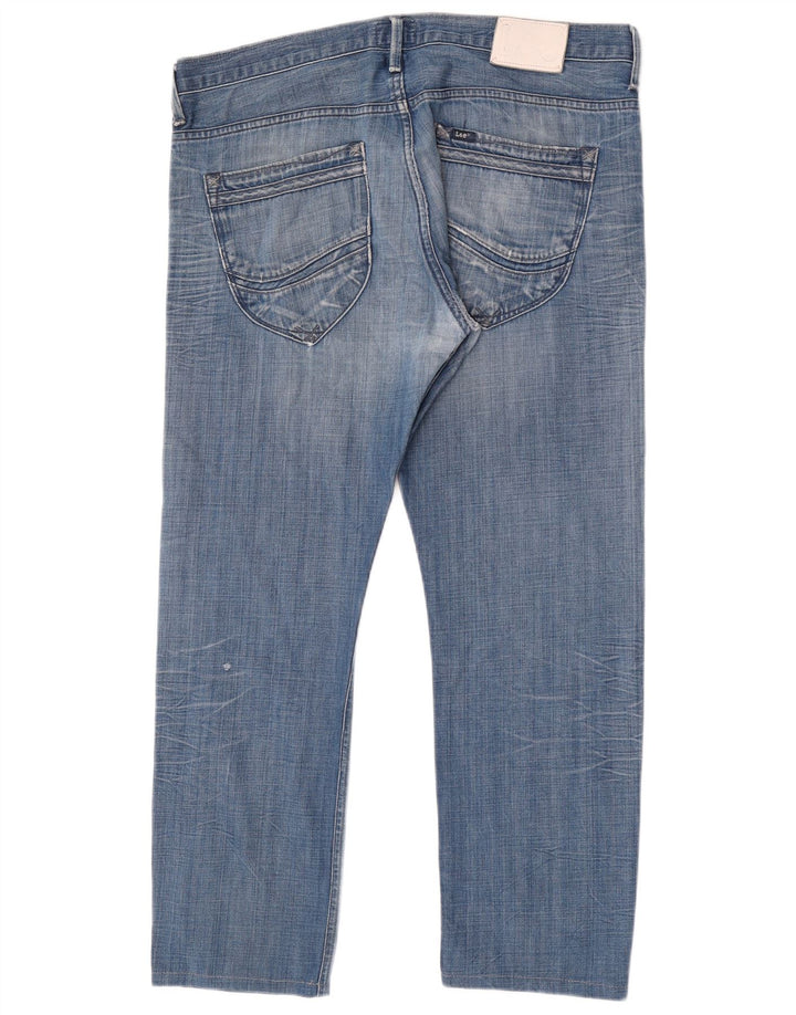 Lee Vaqueros Rectos Zed para Hombre W38 L30 Algodón Azul