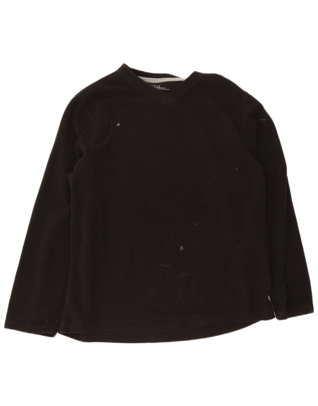 Marks & Spencer - Jersey de forro polar para hombre, talla grande, poliéster negro