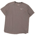 Camiseta Nike Dri Fit para hombre Top XL Gris Poliéster