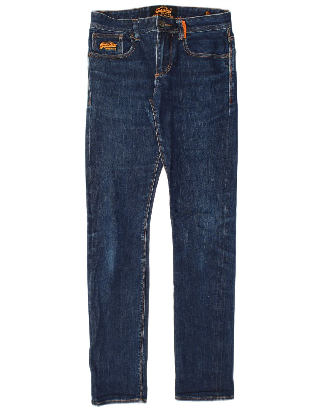 Superdry Vaqueros ajustados para hombre W28 L32 Algodón azul
