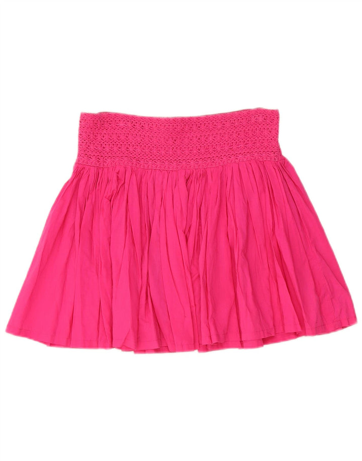 Marks & Spencer Minifalda Plisada para Mujer W28 Rosa Medio
