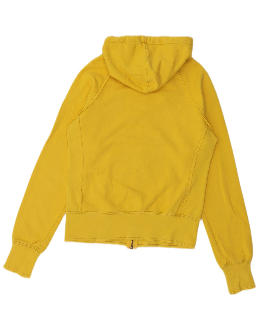 Nike Sudadera con capucha y cremallera gráfica para mujer Reino Unido 12 Algodón amarillo mediano