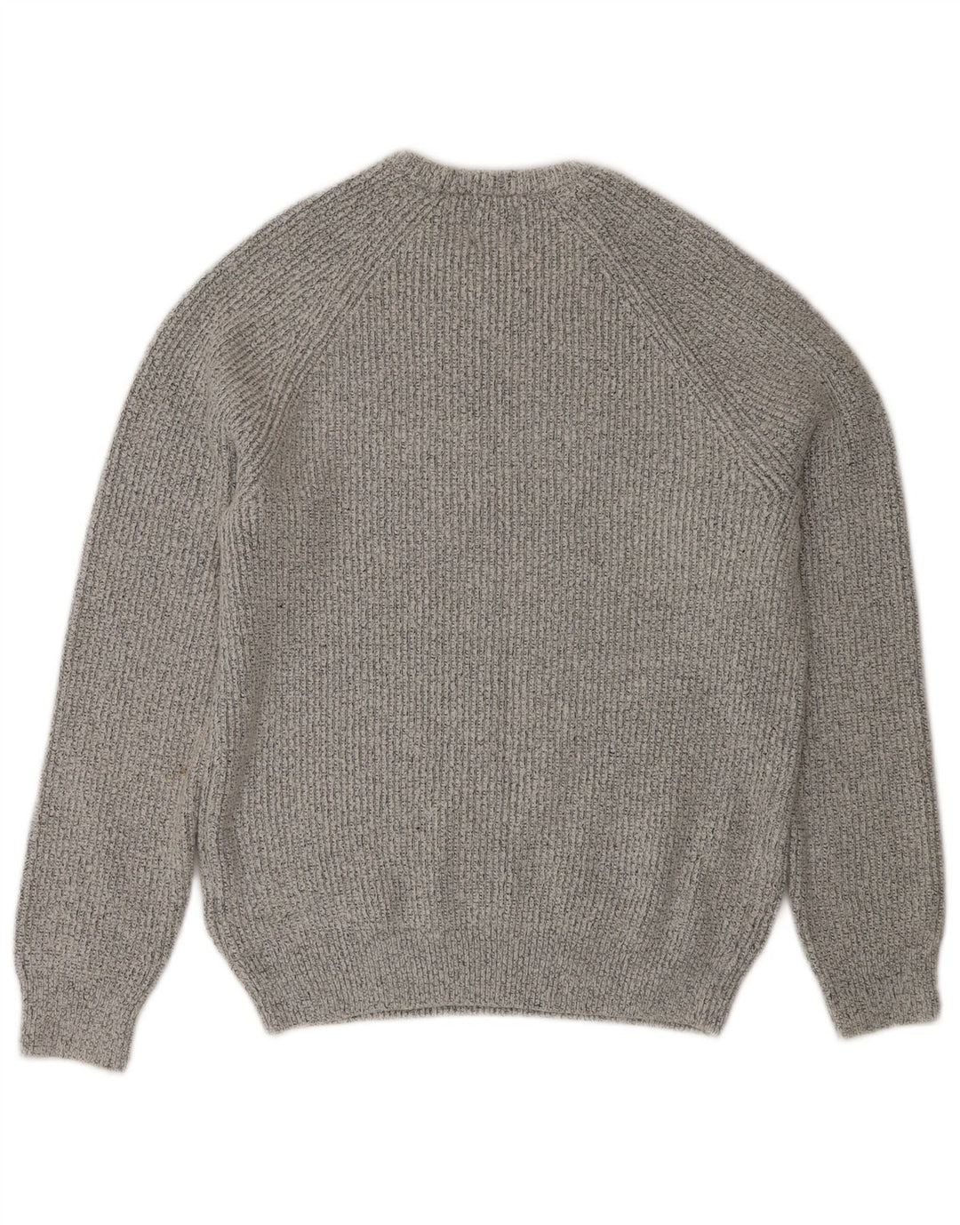 Marks & Spencer - Jersey de cuello redondo para mujer, talla 40, color gris medio moteado