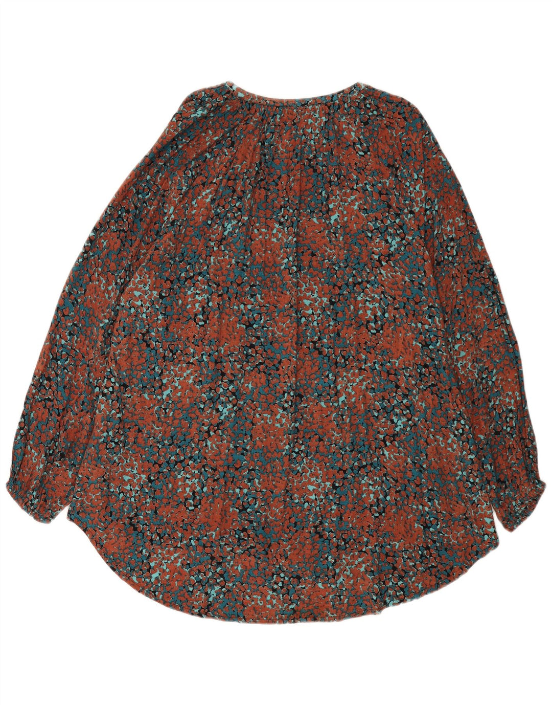 Camiseta tipo túnica de manga larga para mujer de Fat Face, talla 40, talla grande, multicolor moteado