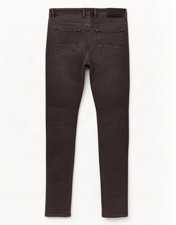 Massimo Dutti Vaqueros Skinny Hombre EU 40 Medium W31 L32 Gris Algodón