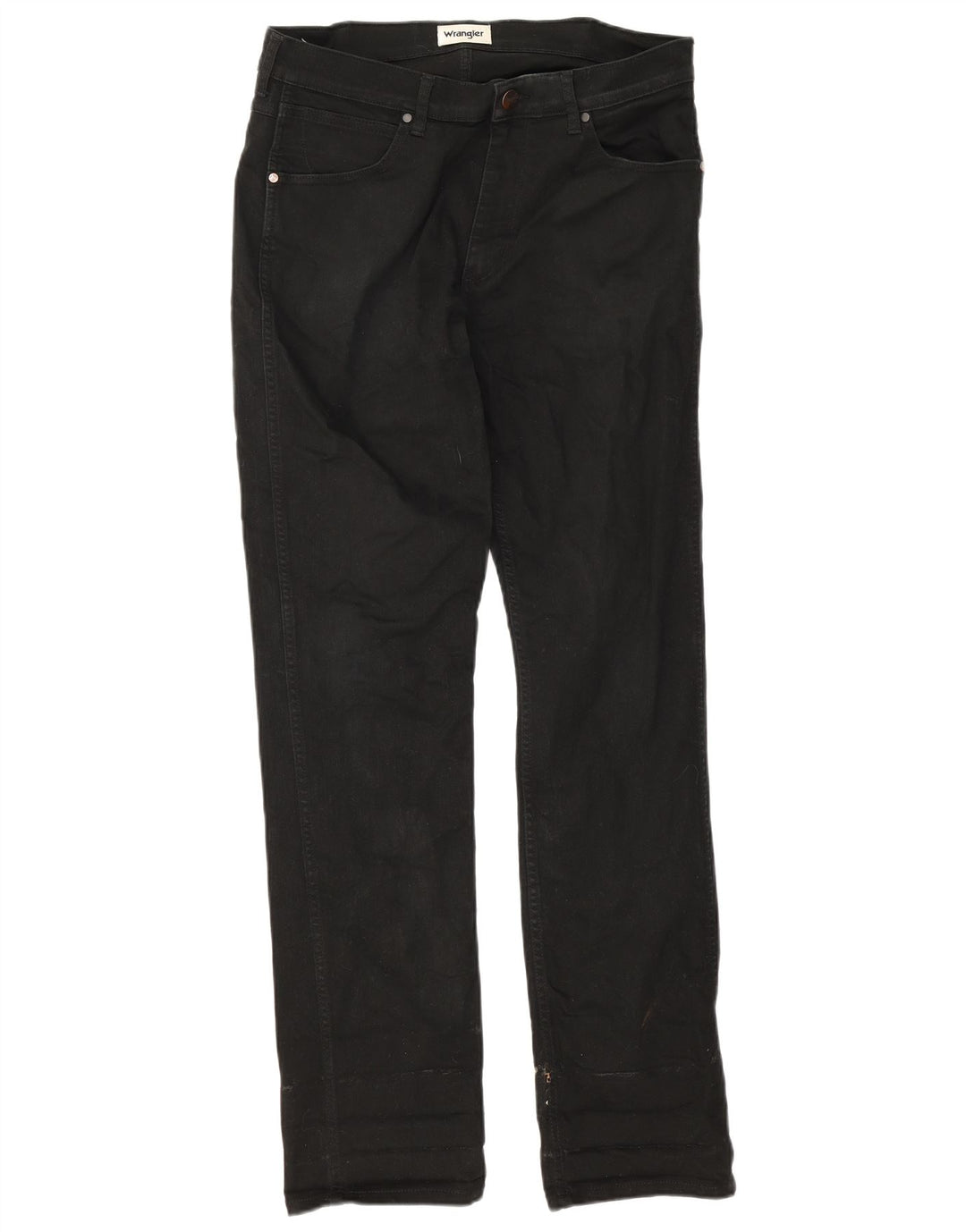 Vaqueros ajustados para hombre Wrangler W32 L34 Algodón negro