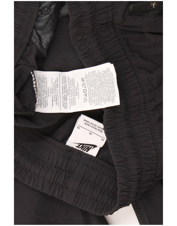 NIKE Hombre Cargo Chándal Pantalones Joggers Medium Negro Nylon