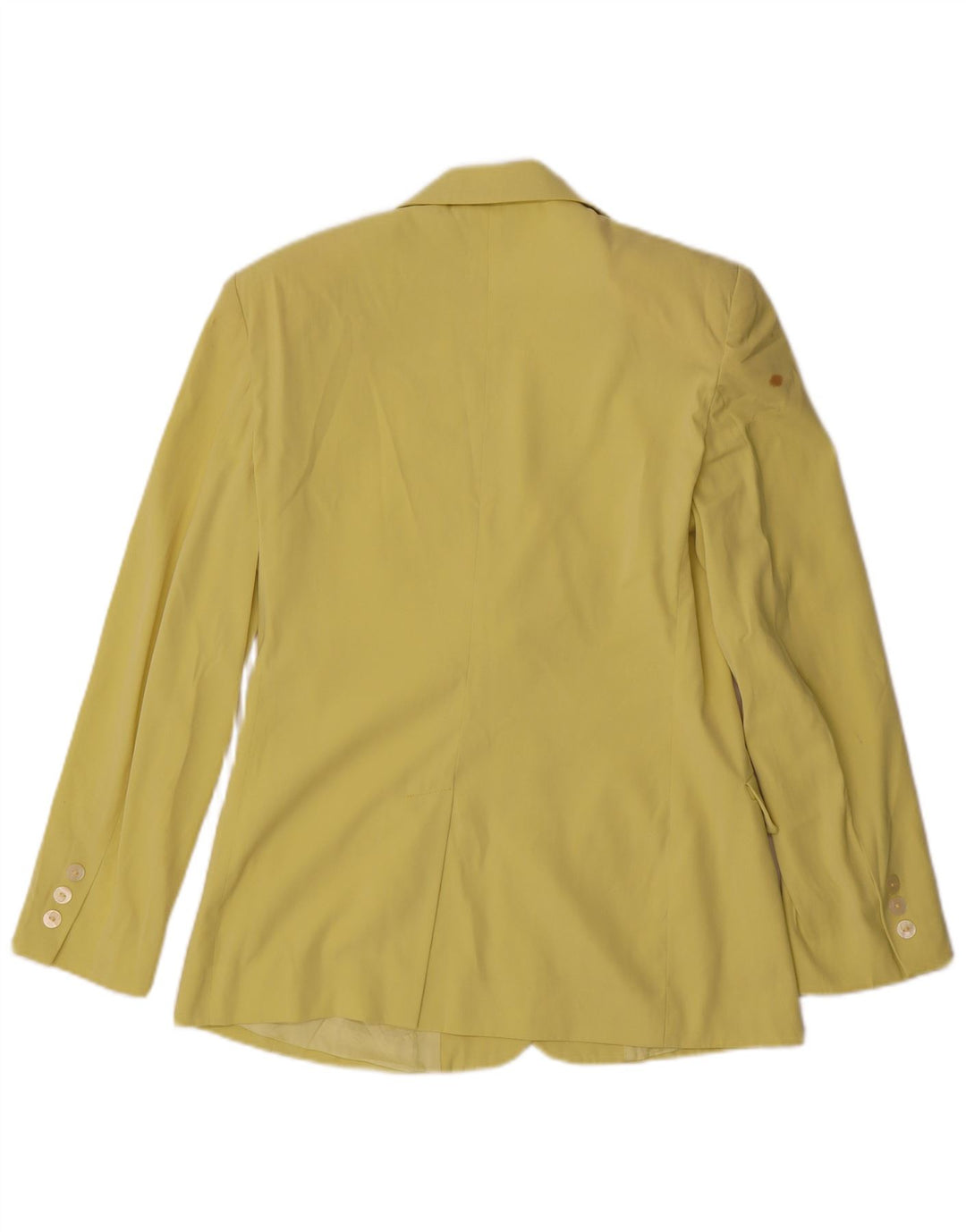 Benetton Blazer De 2 Botones IT 44 Poliéster Verde Medio