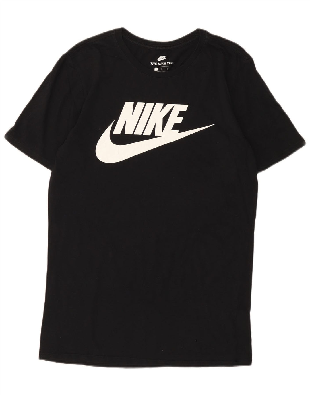 Nike - Camiseta gráfica para hombre, talla pequeña, algodón negro