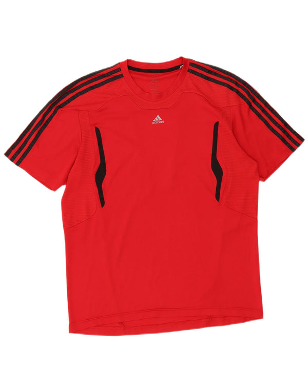 Adidas - Camiseta 3D Arc para hombre, talla grande, poliéster rojo