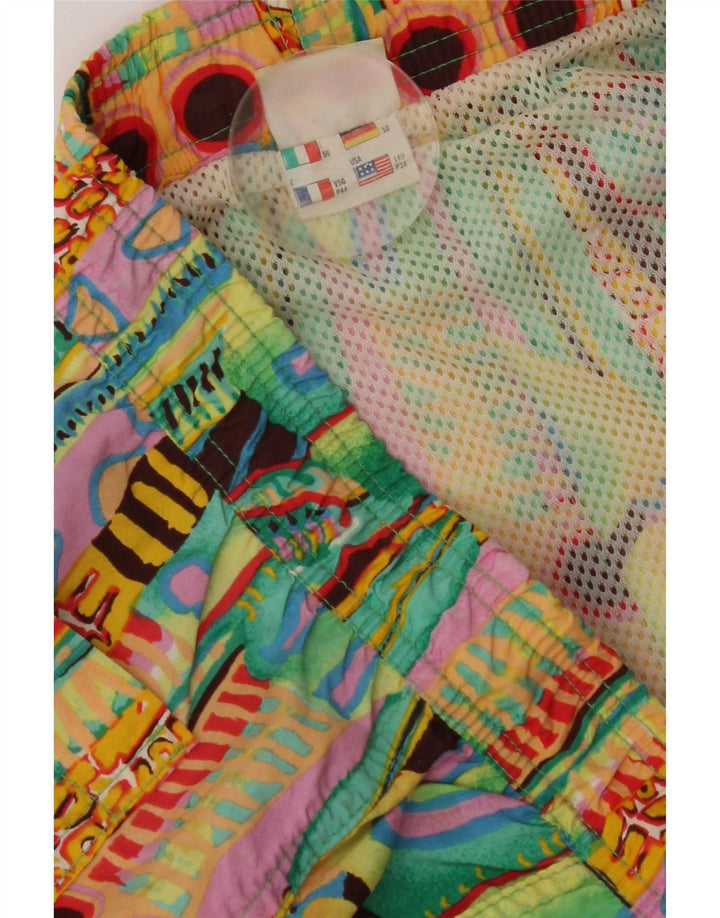Ellesse Bañador para Hombre con Estampado Abstracto IT 50 XL Multicolor
