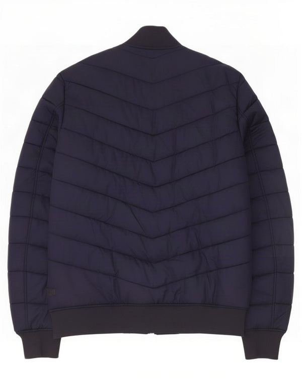 G-Star Chaqueta acolchada para hombre UK 36 Small Azul marino Poliamida
