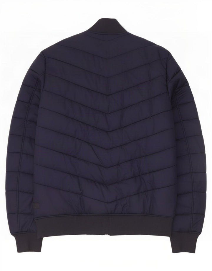 G-Star Chaqueta acolchada para hombre UK 36 Small Azul marino Poliamida