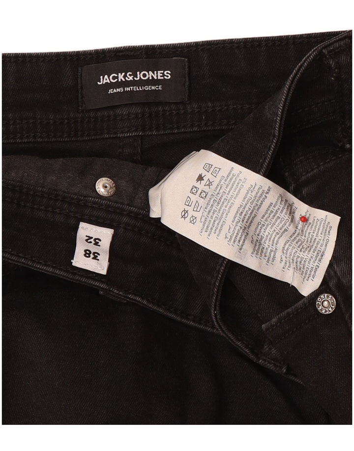 Jack & Jones Vaqueros Slim para Hombre W38 L32 Algodón Negro