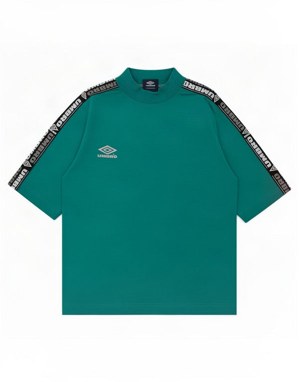 Umbro Camiseta gráfica para mujer Top UK 40 Medium Green Colourblock