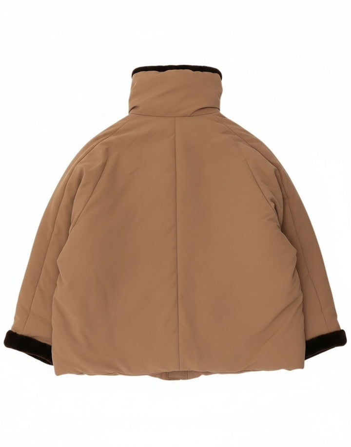 Belfe & Belfe Chaqueta acolchada extragrande para mujer UK 44 Medium Beige
