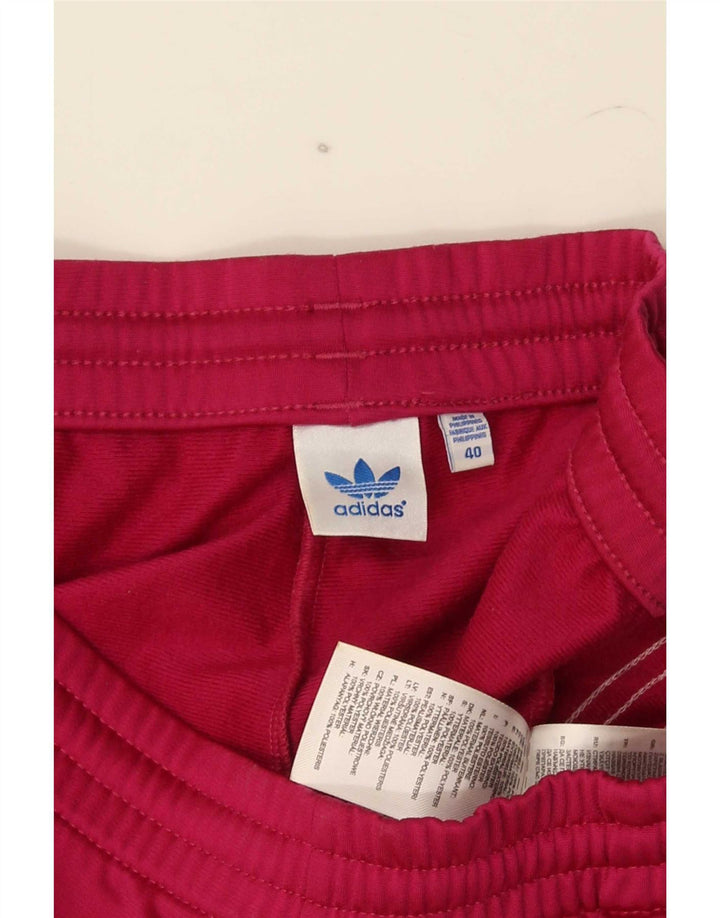 Adidas Pantalones de chándal para mujer Joggers EU 40 Poliéster rosa medio