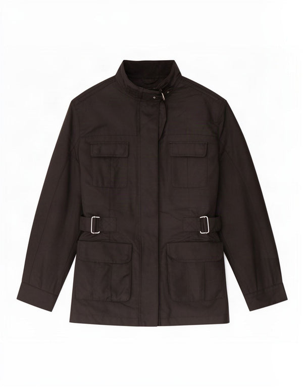 Chaqueta utilitaria para mujer Geox UK 40 Mediana Poliéster negro