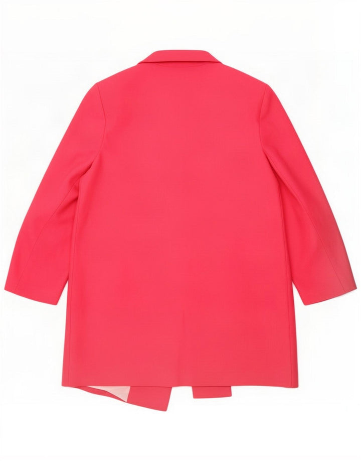 Zara Abrigo de manga 3/4 para mujer ES 42 Rosa medio