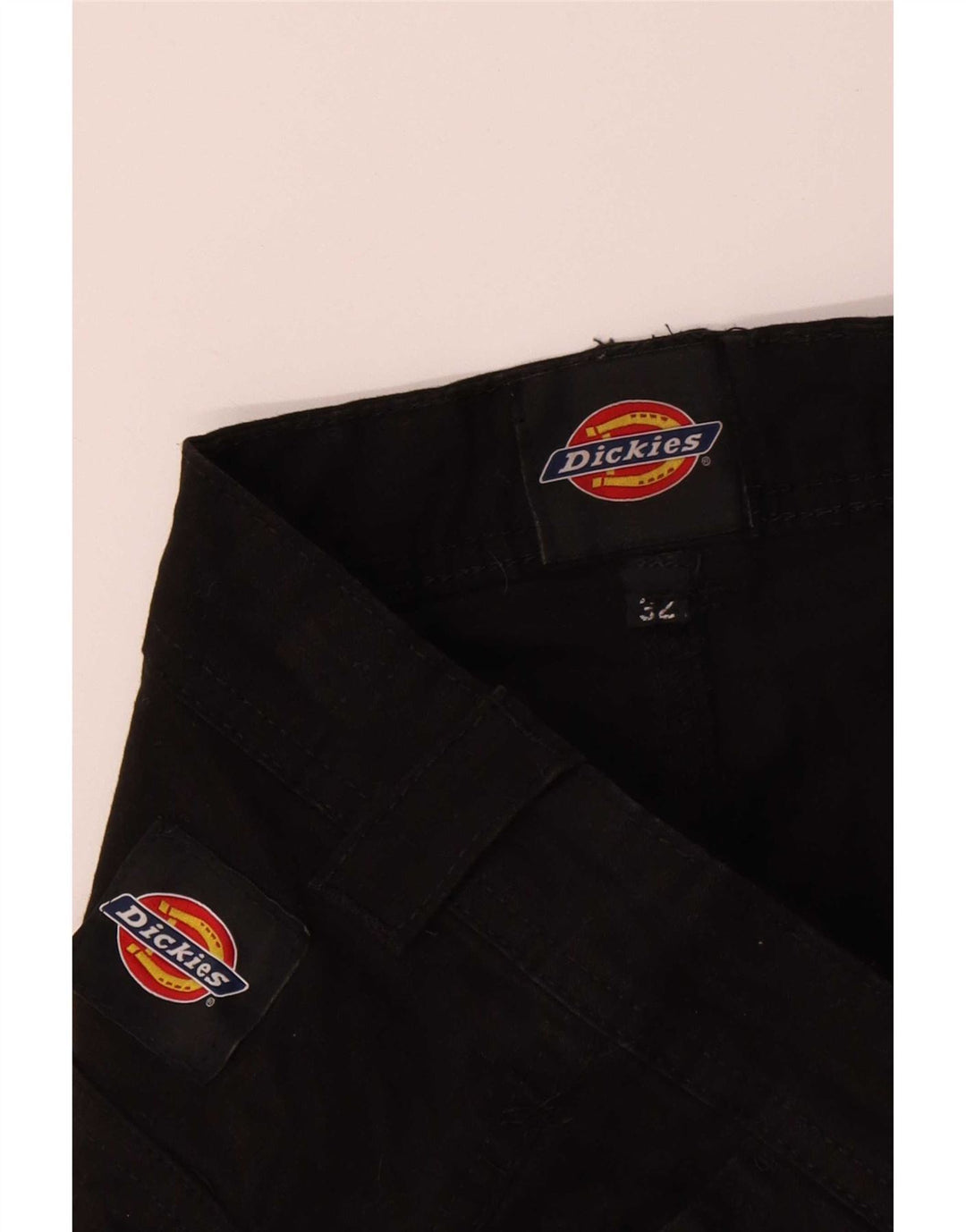 Dickies Hombre Pantalones Cargo Rectos W32 L27 Negro