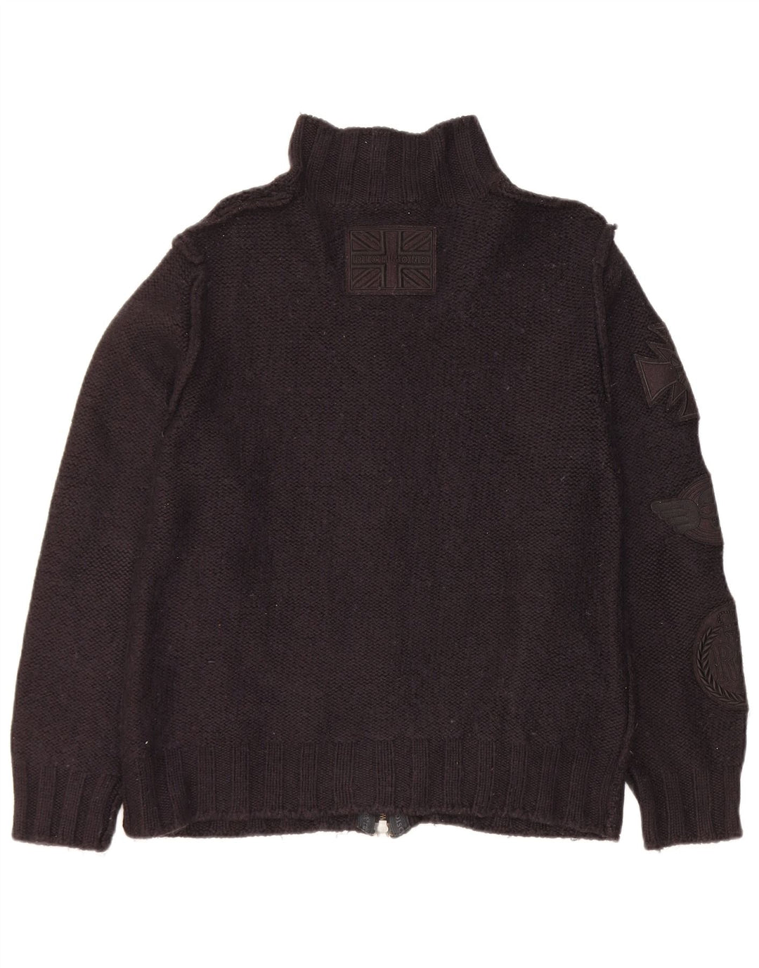 Richmond - Cárdigan para mujer, talla 20, 2XL, lana negra