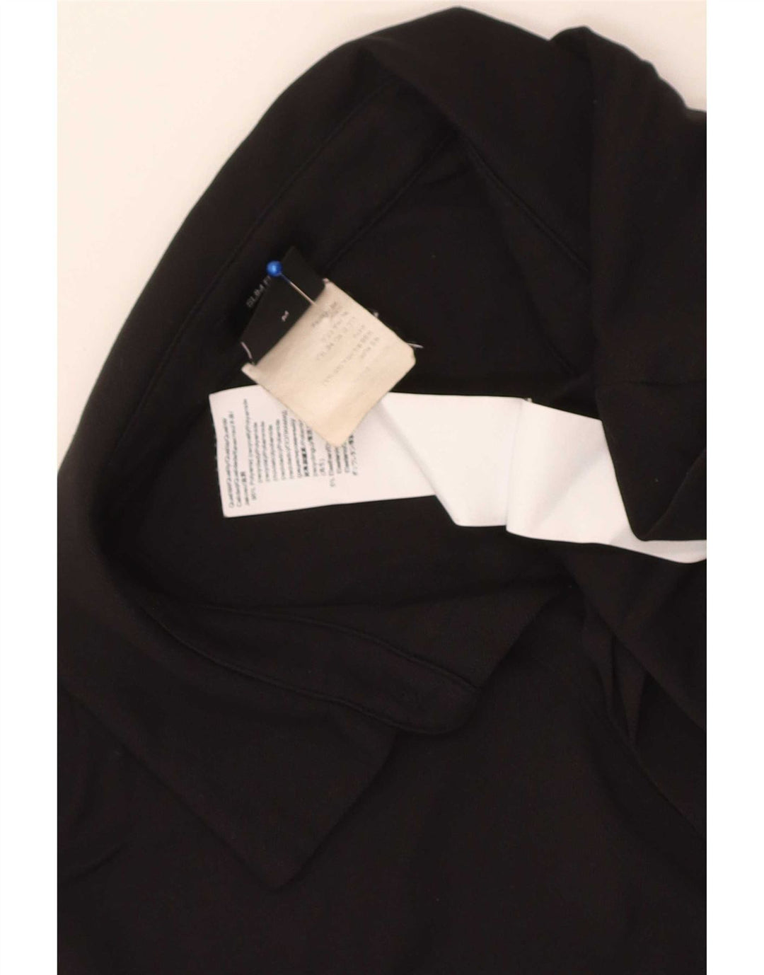 Hugo Boss Hombre | Polo Slim Fit Poliamida Negro Mediano