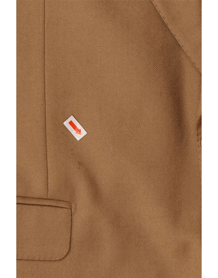 PIERRE CARDIN Chaqueta tipo blazer de 2 botones para hombre UK 40 Large Beige