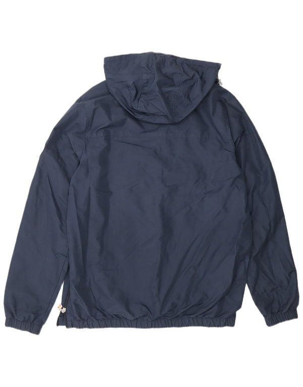 Chaqueta impermeable tipo jersey con gráfico para hombre Ellesse UK 40 Large Azul marino