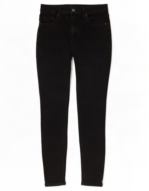 Topshop Joggers ajustados para mujer W28 L26 Algodón negro