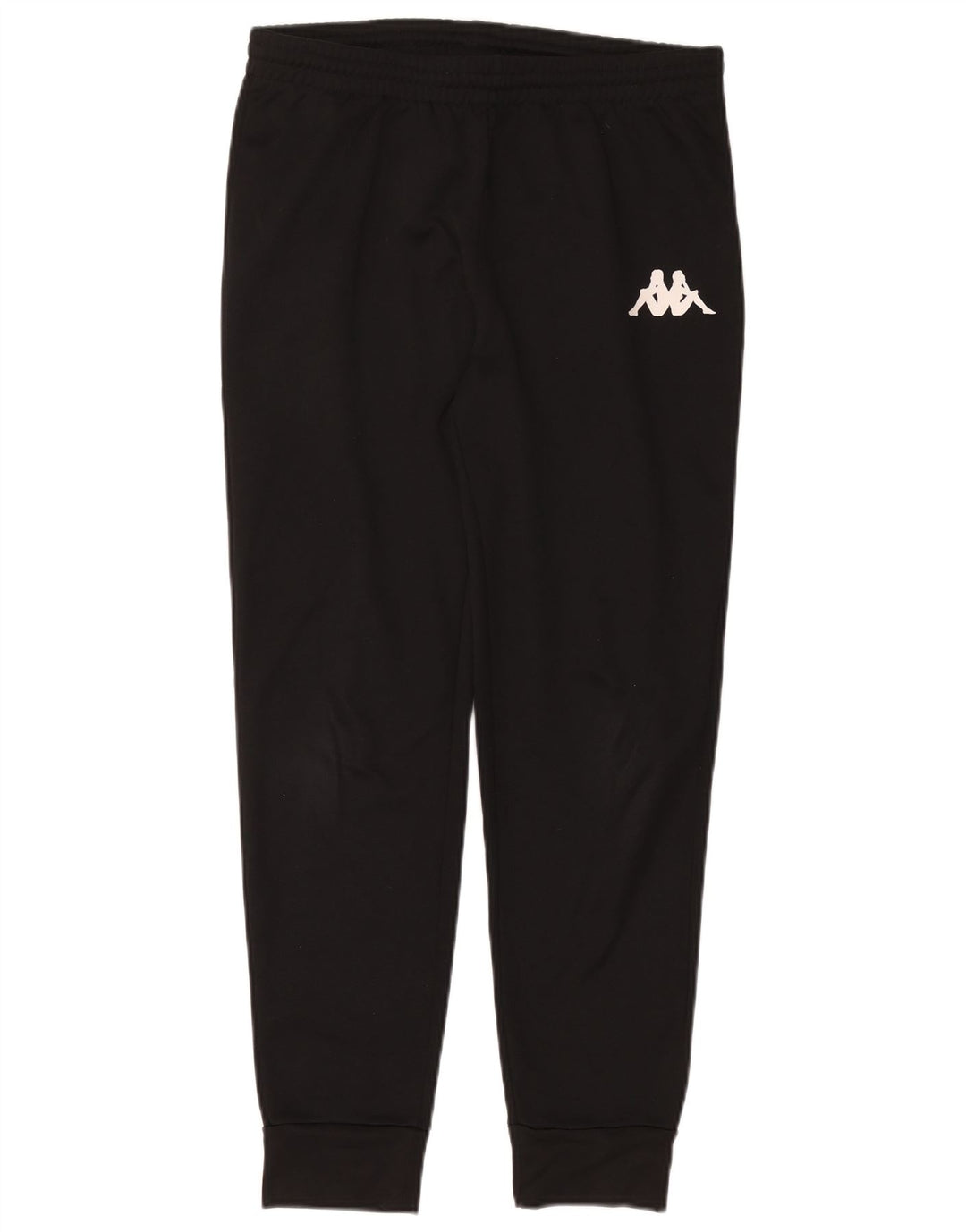 KAPPA Hombre Pantalones De Chándal Joggers Small Negro