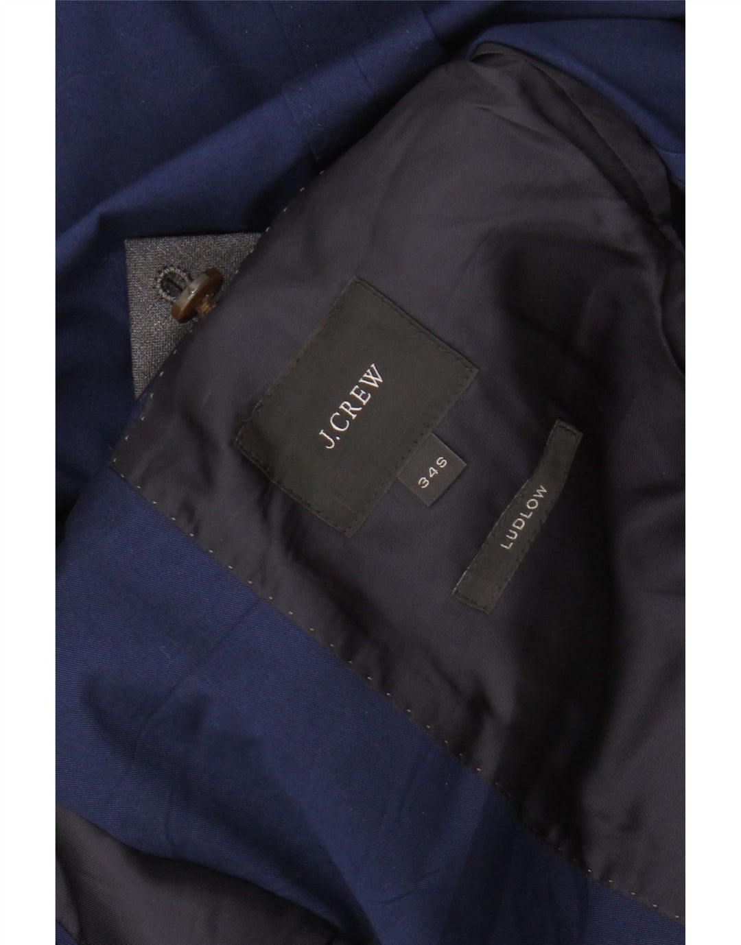 J. Crew Chaqueta tipo blazer ajustada con 2 botones Ludlow para hombre UK 34 XS Azul